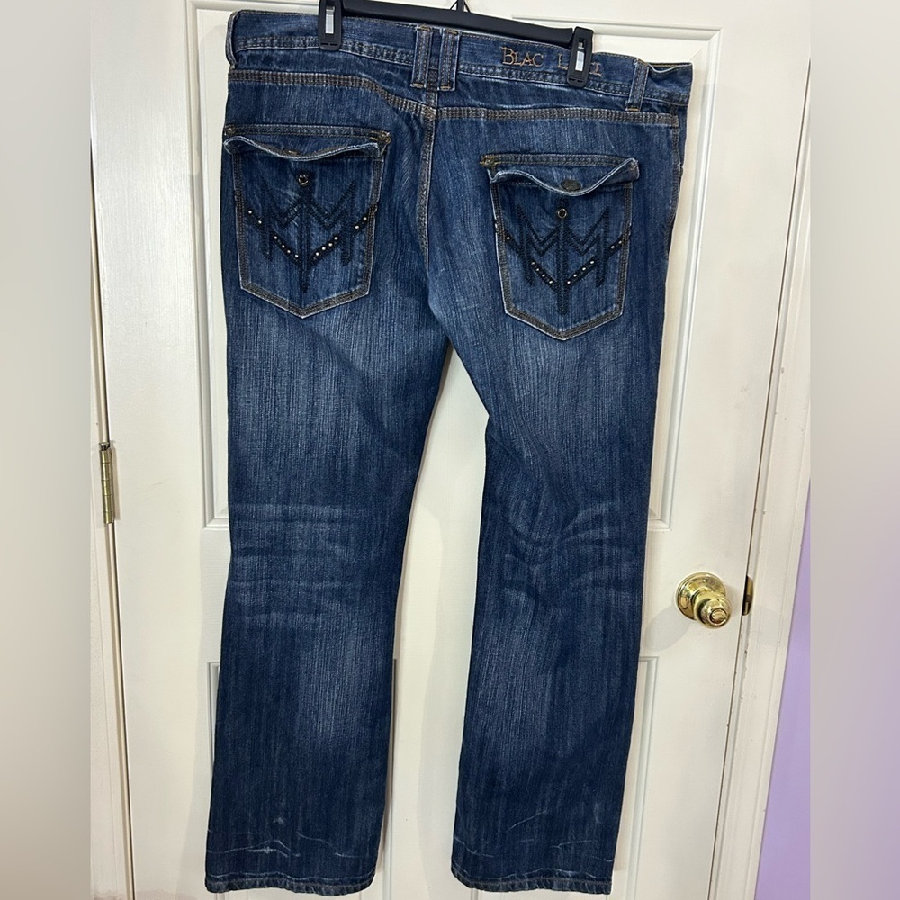 Y2K Blac Label Men’s 40x34 Denim Jeans - Picture 3 of 15